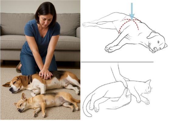 prim ajutor animal companie